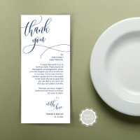 Cena Ubicación Gracias, Tarjeta De Guión Moderna