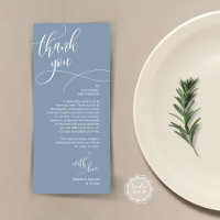 Cena Ubicación Gracias, Tarjeta De Guión Moderna