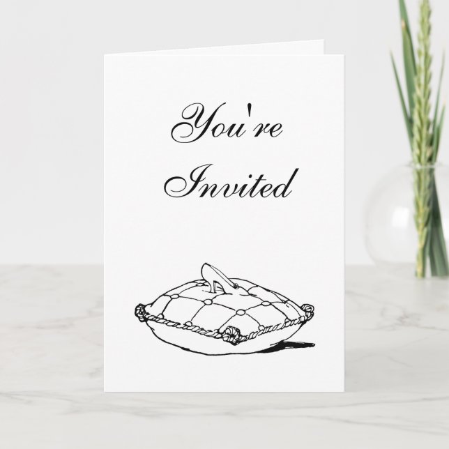 Cenicienta Slipper Fairytale Invitación Personaliz (Anverso)