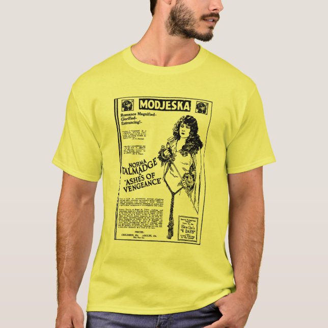 Cenizas de Norma Talmadge de la camiseta de la (Anverso)