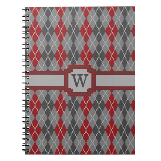 Cenizas y Brasas Cuaderno Argyle (Frente)