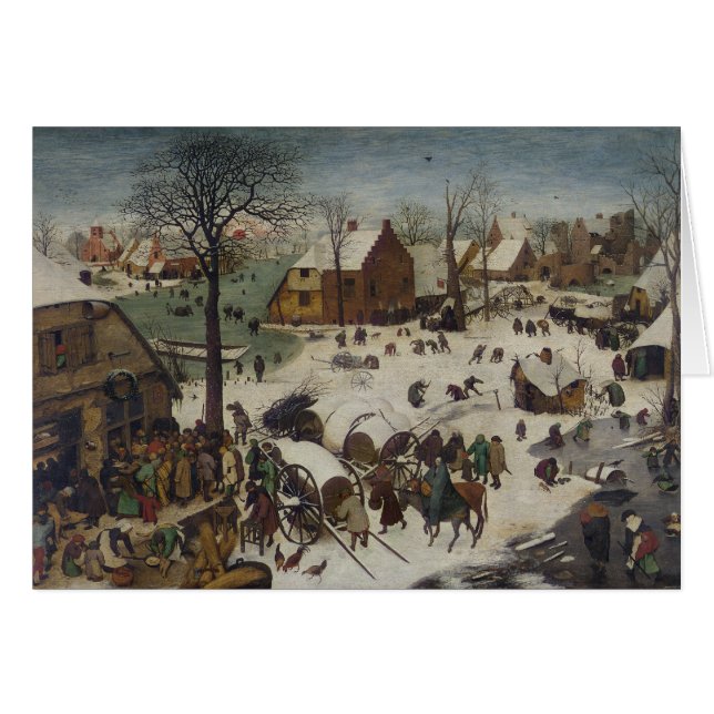 Censo en Belén de Pieter Bruegel (Anverso (Horizontal))