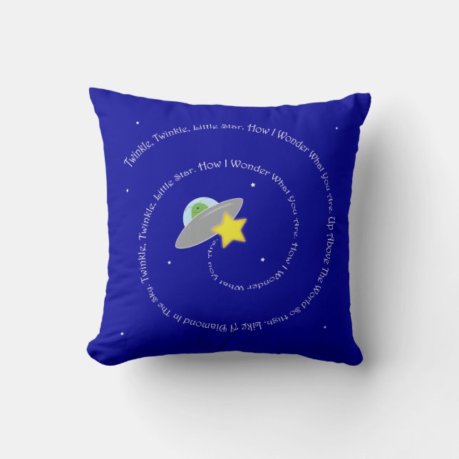 centelleo, centelleo, poca almohada de la estrella (Anverso)