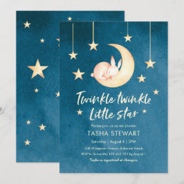 Centelleo de la invitación el | de Baby Shower