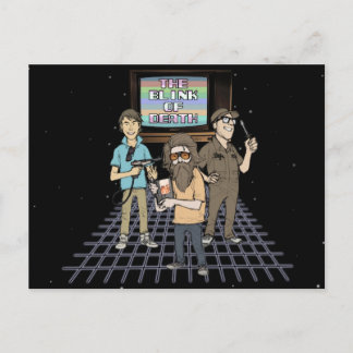 Centelleo de la postal de la muerte