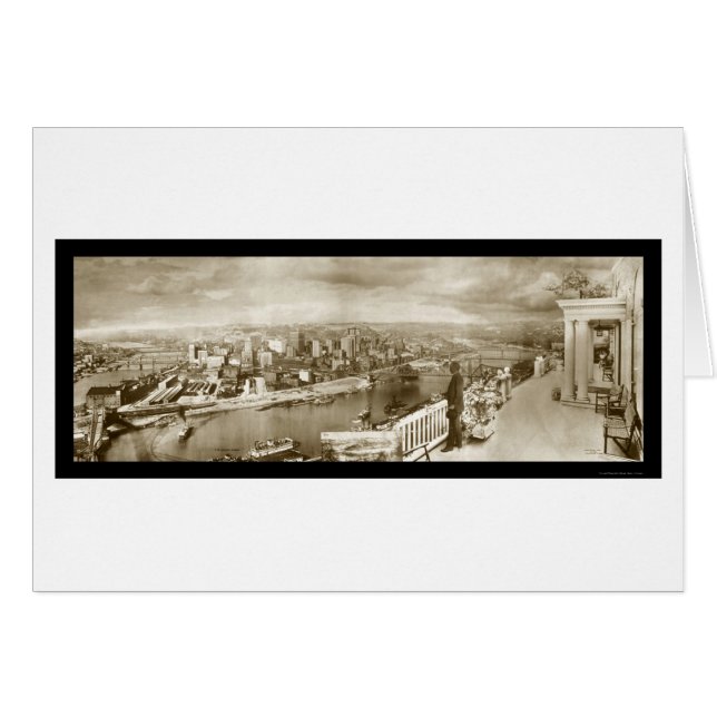 Centenario de Pittsburgh Foto 1909 (Anverso (Horizontal))