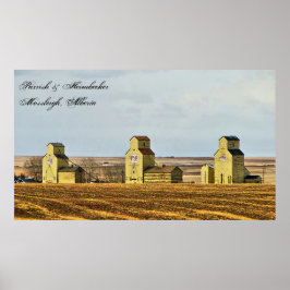 Centinelas de la Pradera Mossleigh Póster de Alber