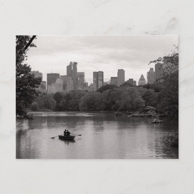 Central Park, Ciudad de Nueva York - Tarjeta posta (Anverso)
