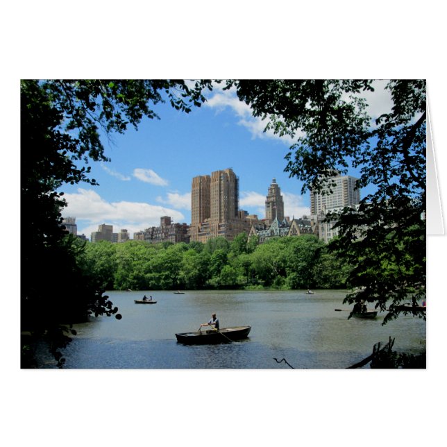 Central Park en la ciudad de Nueva York (Anverso (Horizontal))