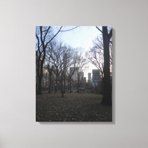 Central Park. Impresión de lienzo de NYC