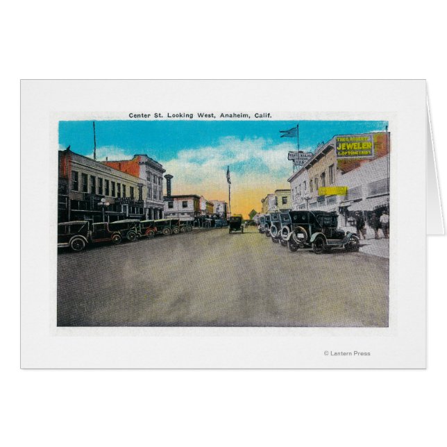 Centre Street con vistas a WestAnaheim, CA (Anverso (Horizontal))