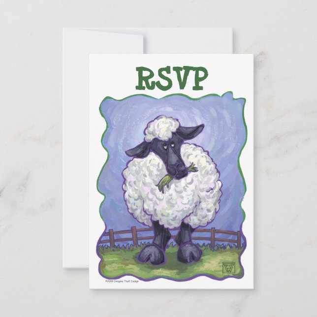 Centro de Fiesta de ovejas RSVP (Anverso)