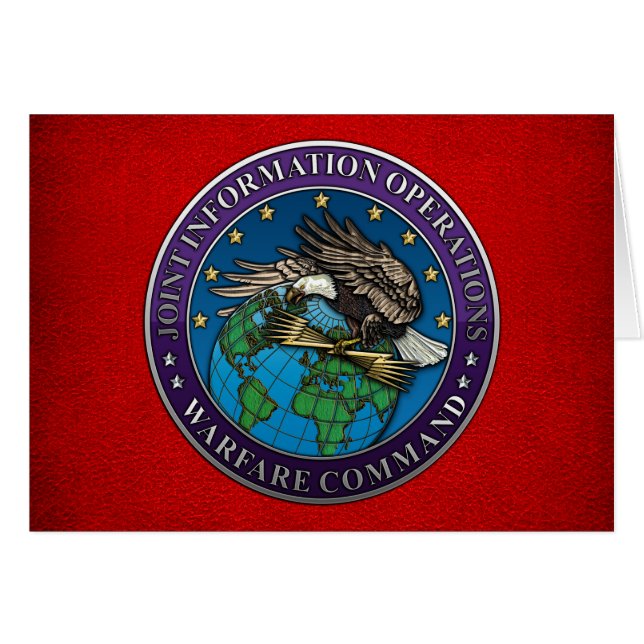 Centro de guerra de operaciones de información con (Anverso (Horizontal))