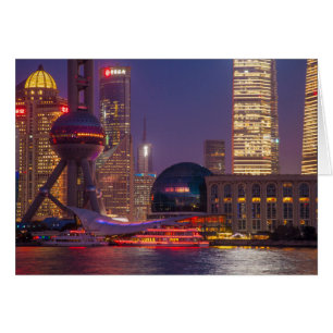 Centro de la costa de shanghai, China
