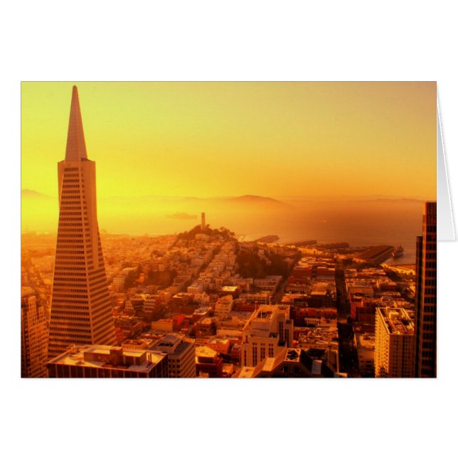 Centro de San Francisco, California (Anverso (Horizontal))