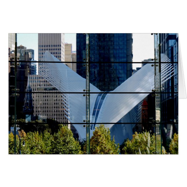 Centro de Transporte del World Trade Center, Nueva (Anverso (Horizontal))