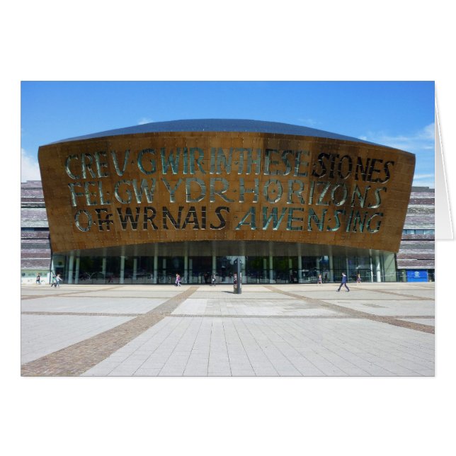 Centro del Milenio, Cardiff (Gales) (Anverso (Horizontal))