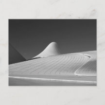 Centro Heydar Aliyev en Bakú, Azerbaiyán postal