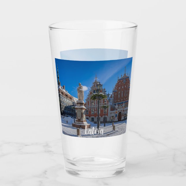 Centro histórico de Riga, Letonia (Anverso)