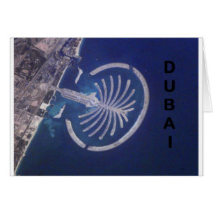 Centro turístico árabe de la Palma-Isla de Dubai