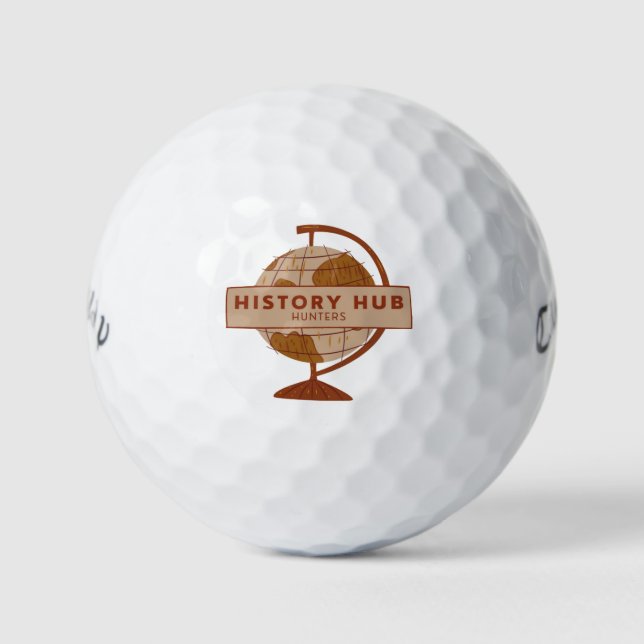 Centros de Historia Cazan Bolas de Golf (Anverso)