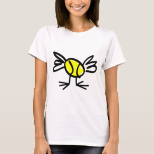 Cepas y camisetas de pollo de tenis personalizadas