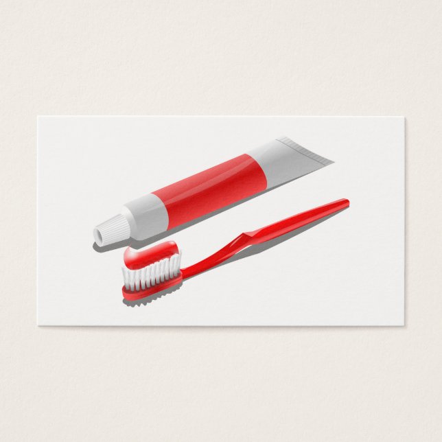 Cepillo De Dientes Y Pasta De Dientes (Frente)