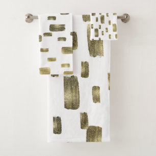 Cepillo de pintura moderno dorado cobre bronce bri