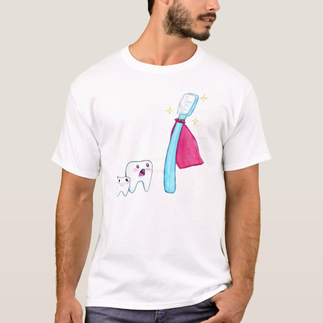 "Cepillo estupendo!" Camiseta (Anverso)