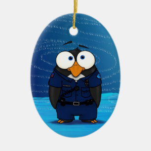 Cera, ornamento pingüino