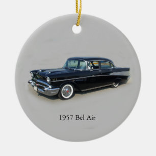 Cerámica 1957 Bel Air 4 Adorno de puerta