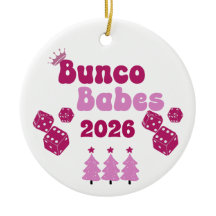 Adorno Anual Personalizado de Bunco Babe