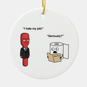 Cerámica Adorno de abogado con humor sarcástico Funny Sassy