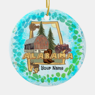 Cerámica Adorno de Alabama