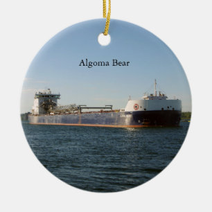 Cerámica adorno de Algoma Bear