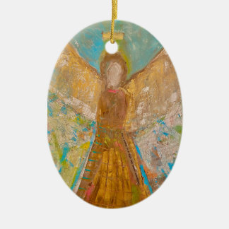Cerámica ADORNO DE ÁNGEL DE ORO- ARTalli