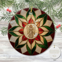 Adorno de ángel de parol filipino para Navidad | C
