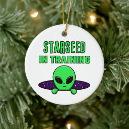 Cerámica Adorno de árbol de Starseed lindo en entrenamiento