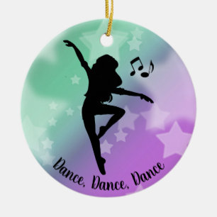 Cerámica Adorno de Baile Bailando