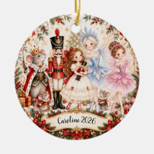 Cerámica Adorno de Ballet Cascanueces