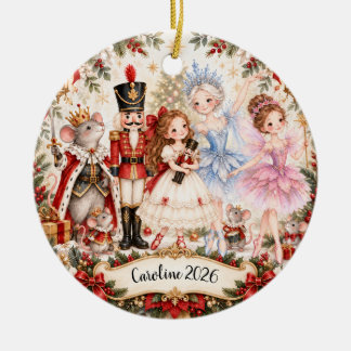 Cerámica Adorno de Ballet Cascanueces
