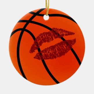 Cerámica adorno de baloncesto amor de múltiples mensajes