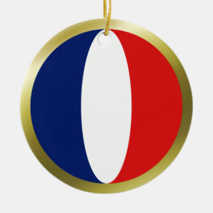Cerámica Adorno de bandera de Guyana Francesa