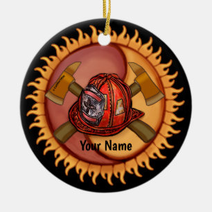 Cerámica Adorno de bombero Yin Yang