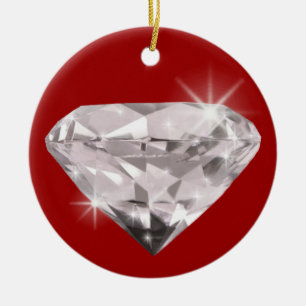 Cerámica adorno de brillo de diamante