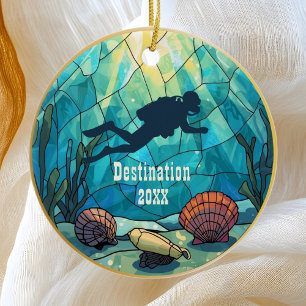 Cerámica Adorno de buceo personalizado