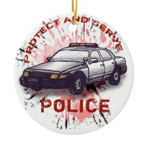 Adorno de Coche de Policía