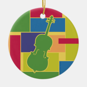 Cerámica Adorno de Colorblocks de Cello