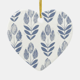 Cerámica Adorno de Corazón - Tulipanes de Ámsterdam