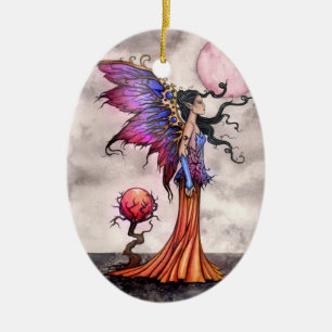 Cerámica Adorno de Fantasía de Hada Fae Abigail